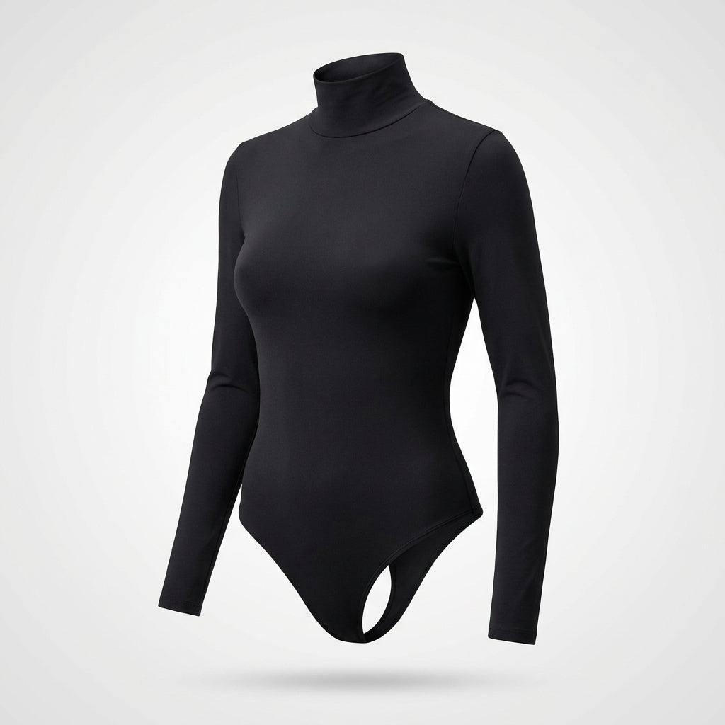 Turtleneck Long-Sleeve Body