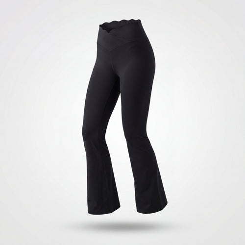 Flared Yoga Pants Scallop