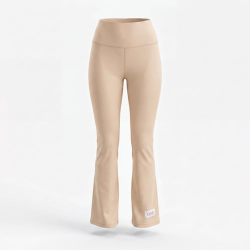Flared Yoga Pants Scallop