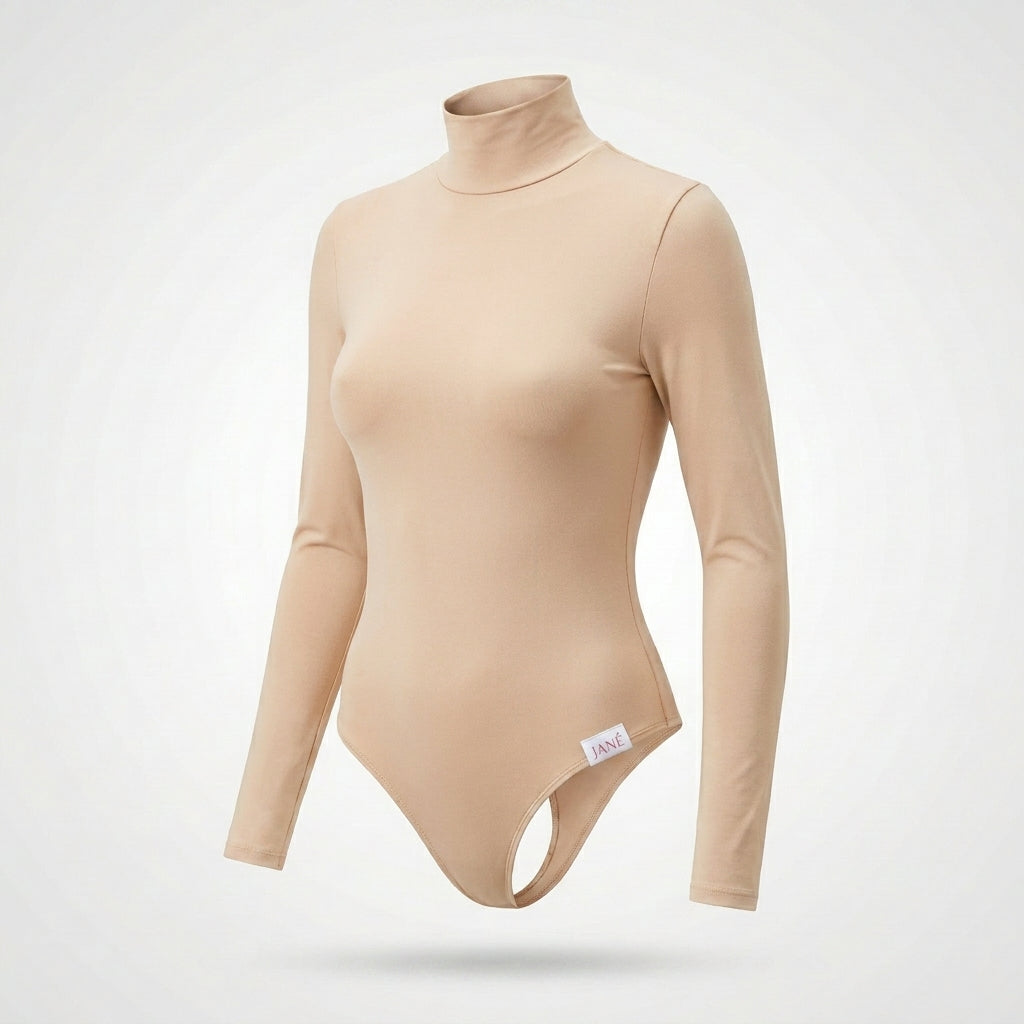 Turtleneck Long-Sleeve Body