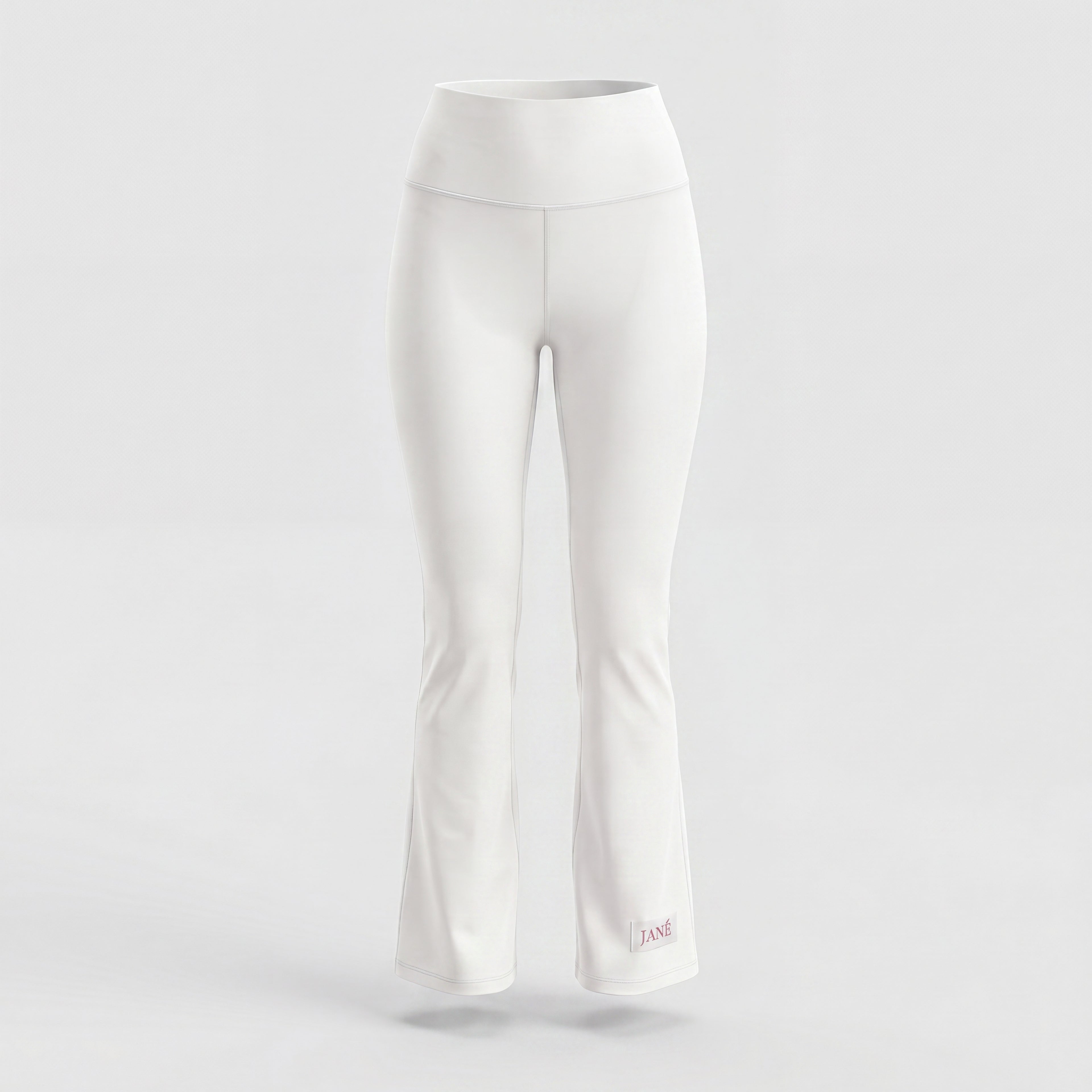 Flared Yoga Pants Scallop